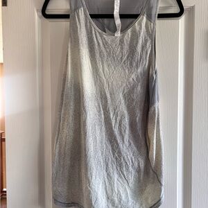 Lululemon Athletica Gray Tank Top